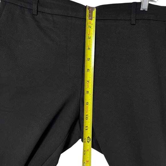 NWT Dalia Womens Black Straight-Leg Pull-On Pants Tummy Control Size L Pockets - Picture 11 of 12